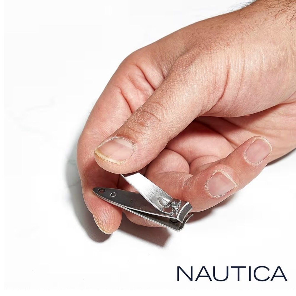 2 Pk NAUTICA Nail Care Grooming Kit for Men – 4 pc Set in a Christmas Stocking - Picture 6 of 11